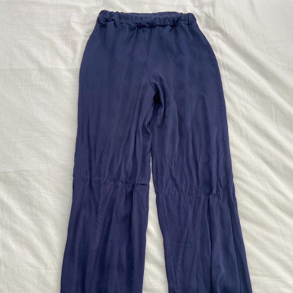 Zara Satin Long Pants